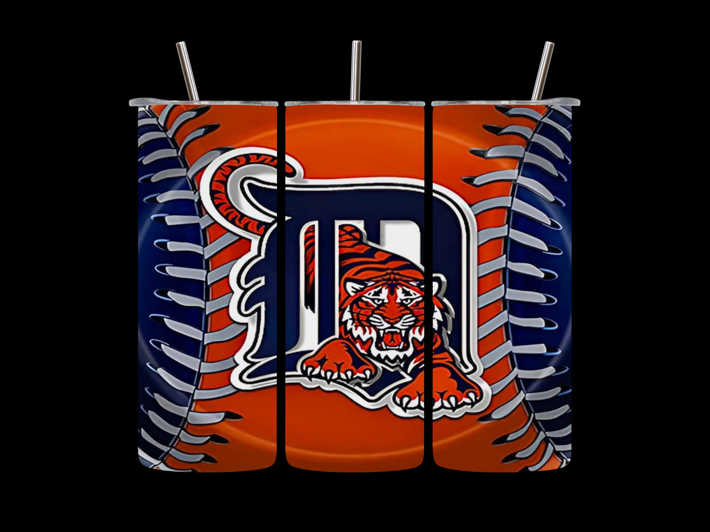 DETROIT TIGERS 20oz  skinny tumbler