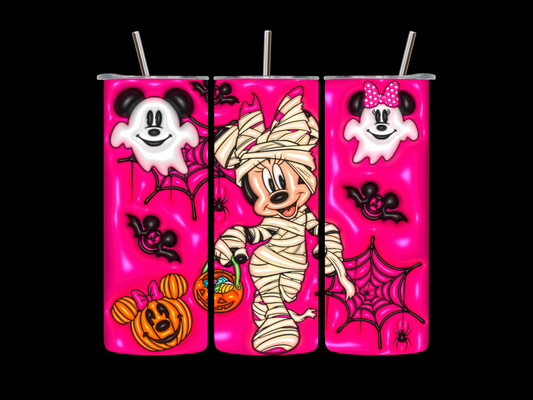 Halloween Minnie Mouse 20oz Skinny Tumbler