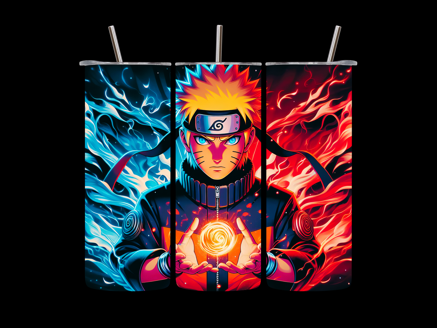 Naruto 20oz  skinny tumbler