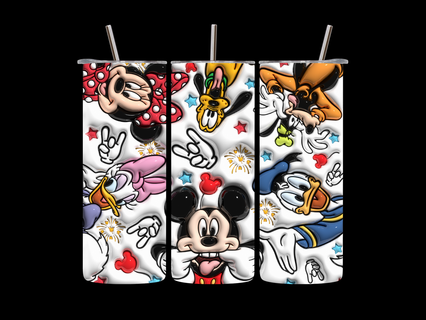 Mickey and Friends 20oz  skinny tumbler